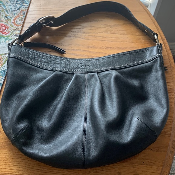 Coach Soft Leather Hobo Bag F13731 - Picture 1 of 13